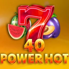 40 Power Hot by Amusnet Interactive, showcased at levelsupcasino.com – game logo