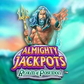 Enjoy Almighty Jackpots – Realm of Poseidon by Novomatic – logo hosted on levelsupcasino.com