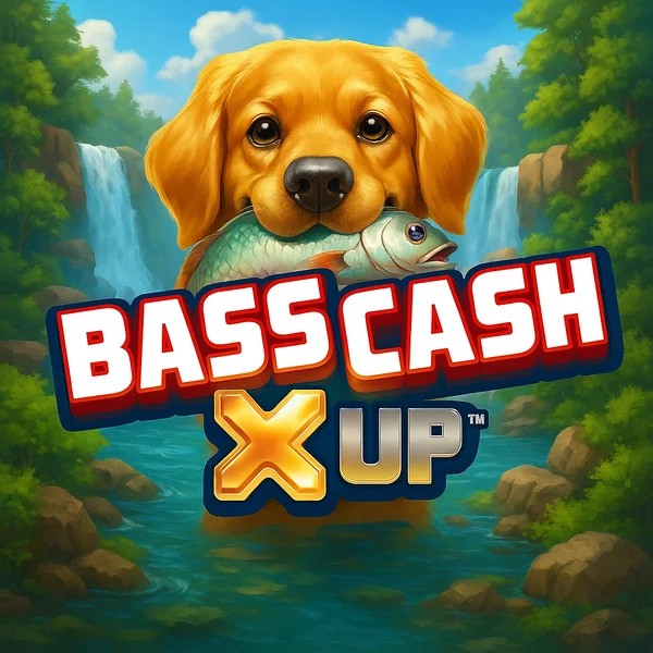 Bass Cash X UP casino game by Alchemy Gaming – featured logo at Level up Casino