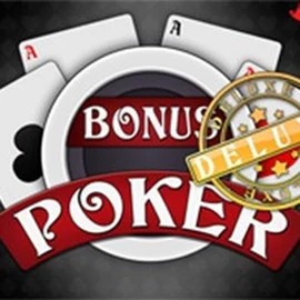 Bonus Poker Deluxe - 3 Hands logo by RTG (Reel Time Gaming) Level up Casino
