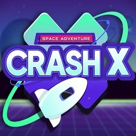 Enjoy Crash X by Turbo Games – logo hosted on levelsupcasino.com