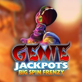 Genie Jackpots: Big Spin Frenzy logo by Blueprint Gaming Level up Casino