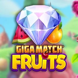 Giga Match Fruits slot icon by RubyPlay, available at Level up Casino