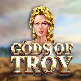 Gods of Troy game by Red Tiger Gaming – logo hosted on Level up Casino