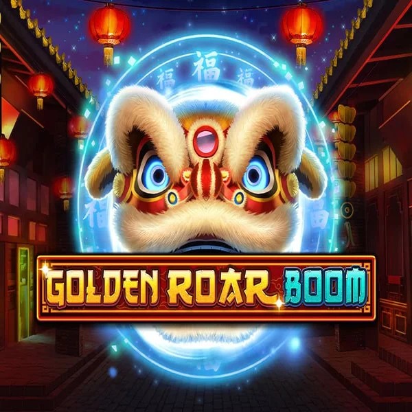 Slots logo of Golden Roar BOOM from Greentube at Level up Casino
