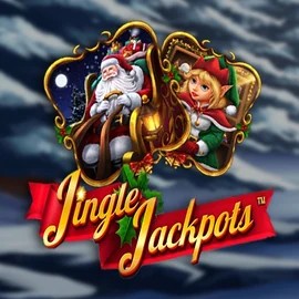 Jingle Jackpots by Dragon Gaming, showcased at levelsupcasino.com – game logo
