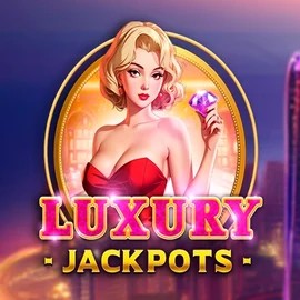 Luxury Jackpots slot visual from Triple Cherry available on levelsupcasino.com