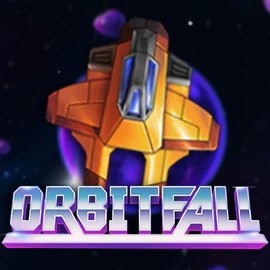 Orbitfall game by ELK Studios – logo hosted on Level up Casino