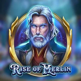 Try Rise of Merlin slot by Play'n GO on levelsupcasino.com – logo image