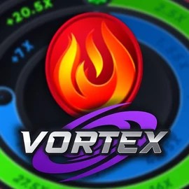 Vortex (Turbo Games) online game logo by Turbo Games on levelsupcasino.com