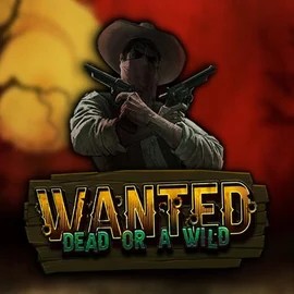 Wanted Dead or a Wild logo – Slots by Hacksaw Gaming at Level up Casino